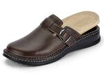 Mubb, bequeme Herren-Clogs, Weite H, mit herausnehmbarem Fussbett MOKKA
