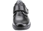 Waldläufer Klettschuh aus hochwertigem Leder SCHWARZ