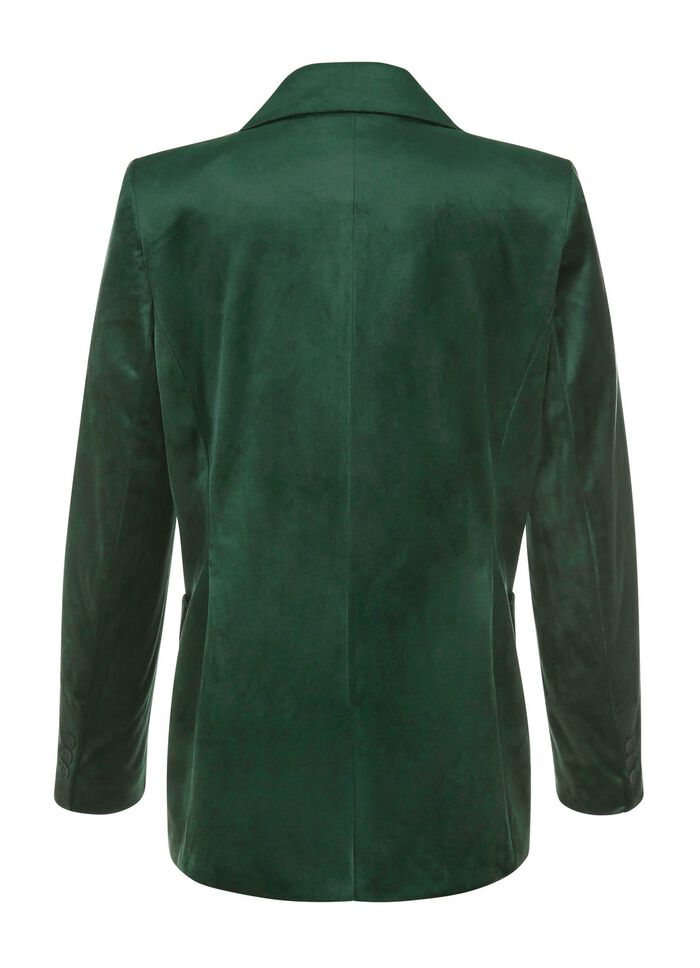 Blazer mit Reverskragen 