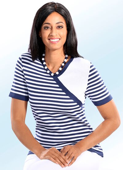 Pulli in Wickeloptik 