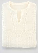 Pullover in sehr weicher Qualit&auml;t ECRU