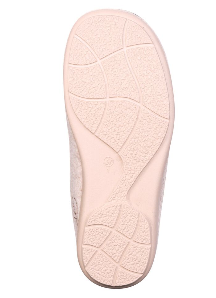 Laurina, klassische Damen-Hausschuhe, mit herausnehmbarem Fussbett 