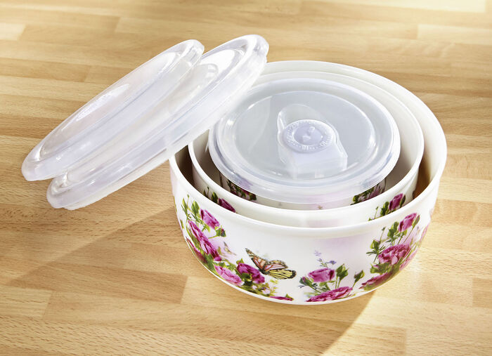 Schüssel-Set aus Porzellan, 3-teilig 