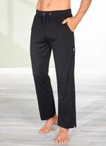 Schlaf- und Freizeithose mit Rei&szlig;verschluss 