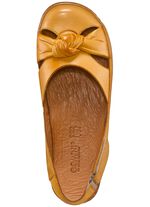 Gemini Sandale mit Klettspange SENFGELB