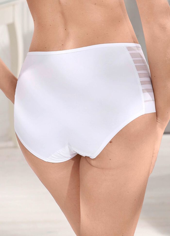 Miss Mary Miederslip mit halbtransparenten Eins&auml;tzen 