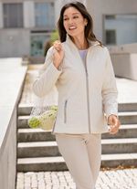 Jacke mit Rei&szlig;verschlusstaschen 