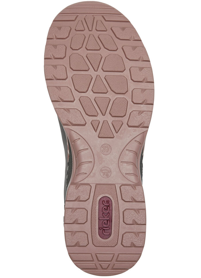 Rieker Sneaker mit herausnehmbarer MemoSoft-Textileinlage GRAU