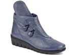 Gemini Stiefelette mit Knitterstruktur JEANS
