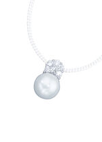 Massiver Anh&auml;nger mit S&uuml;sswasser-Zuchtperle 