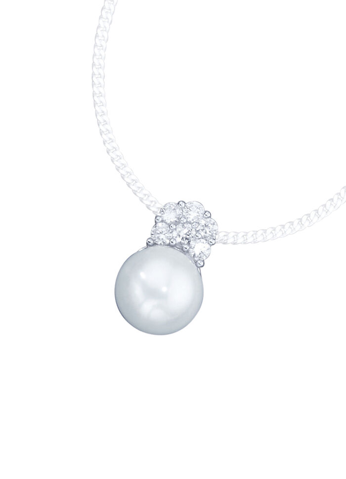 Massiver Anh&auml;nger mit S&uuml;sswasser-Zuchtperle 