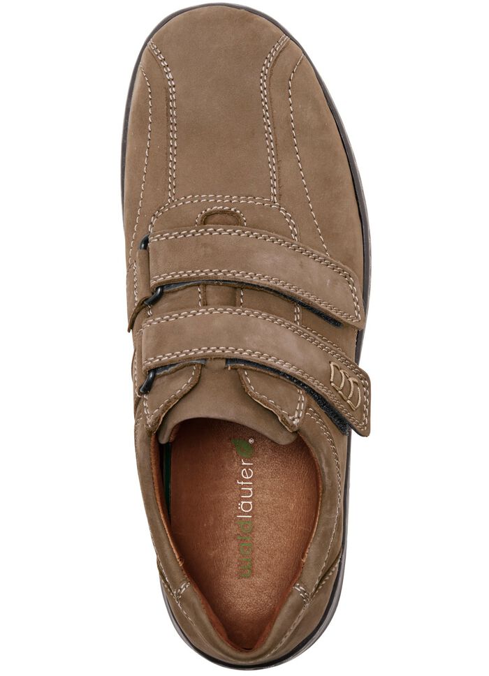 Waldl&auml;ufer, bequeme Herrn-Slipper, Weite H, mit herausnehmbarem Fussbett 