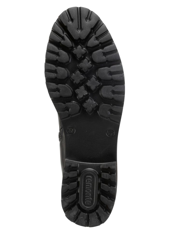 Remonte, modische Damen-Stiefeletten, Winterschuhe, Weite G, mit herausnehmbarem Fu&szlig;bett SCHWARZ