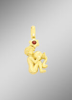 Sternzeichen-Anh&auml;nger mit echten Steinen 