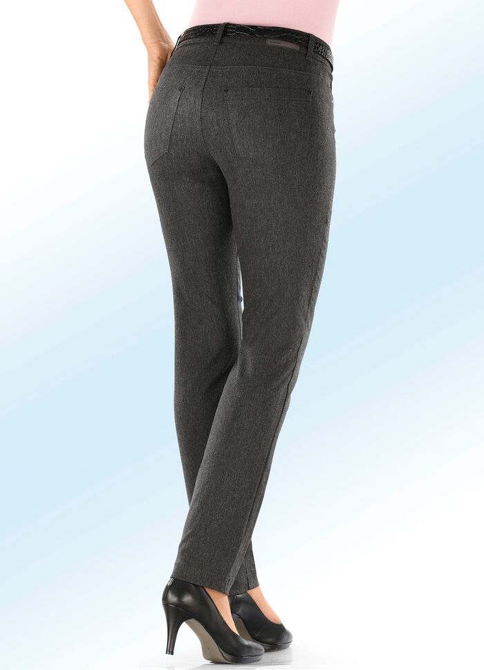 Hose mit angenehm weicher, w&auml;rmender Innenseite 