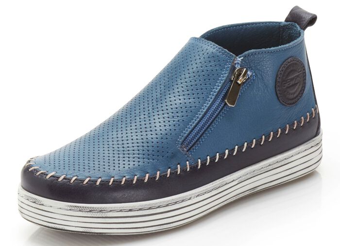 Gemini Bootie mit Zierperforation JEANS