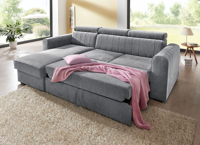 Polsterecke mit Bettfunktion 