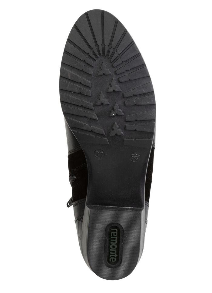 Remonte Stiefelette mit seitlicher Zier-Naht SCHWARZ