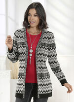 Strickjacke mit feinen Strukturen