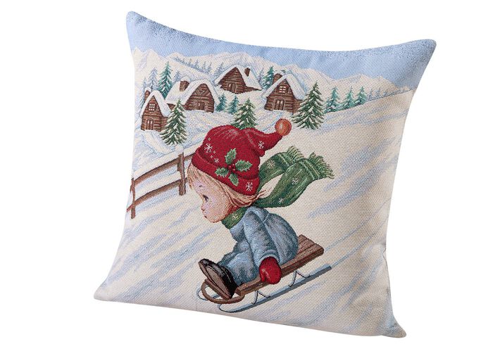 Kissenbezug aus Gobelin BUNT