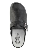Mubb, klassische Damen-Clogs, Wete H, mit herausnehmbarem Fussbett SCHWARZ