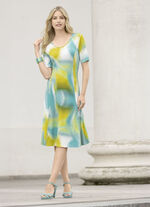 Kleid in Schlupfform 