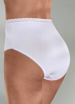 Dreierpack Slips mit Spitze 