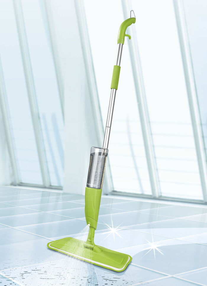Sprühwischer mit Mikrofaser- Wischtuch