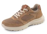 Sportliche Herren-Schn&uuml;rschuhe, Weite H, mit herausnehmbarem Fussbett BEIGE