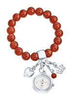Edelstein-Armband mit Charms 