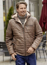 Lederkurzjacke von «Cabrini» 