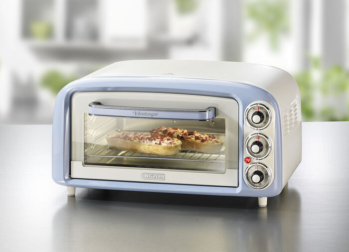 Ariete Backofen im Vintage-Design BLAU