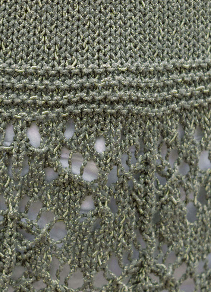 Pullover mit Melange-Effekt durch edles Glanzgarn 