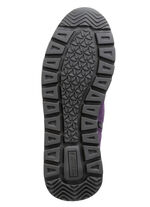 Waldläufer Schnür-Bootie mit Besätzen aus Lackleder LILA