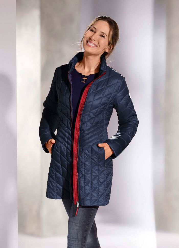 Funktions-Longjacke in 2 Farben MARINE