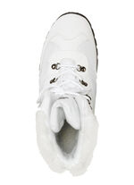 Schnür-Stiefelette mit Klimamembrane WEISS