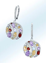 Ohrringe mit echte Edelsteine 