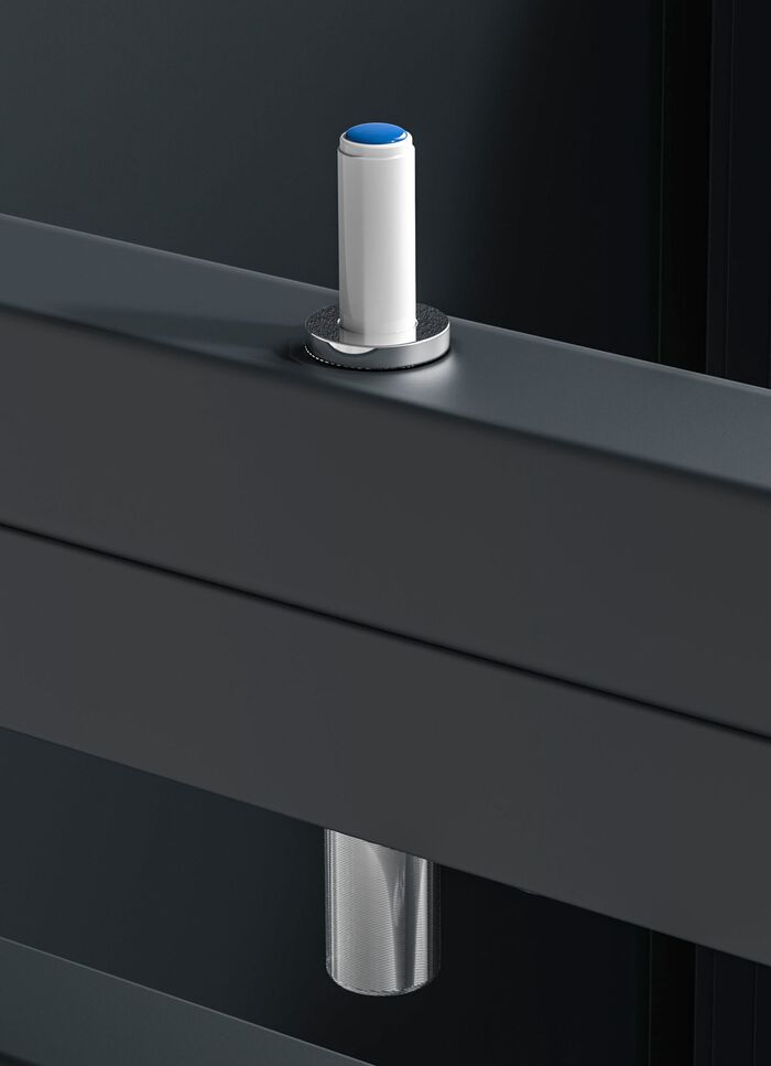 M&uuml;lltonnenbox &laquo;Kubus&raquo;, anthrazit 