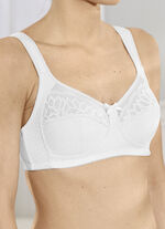 Susa BH mit hübschem Jacquard-Dessin WEISS