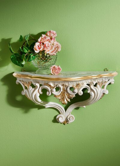 Wandkonsole im Barock-Stil 