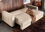 Schlafsofa mit bequemer Schaumstoffpolsterung CREME