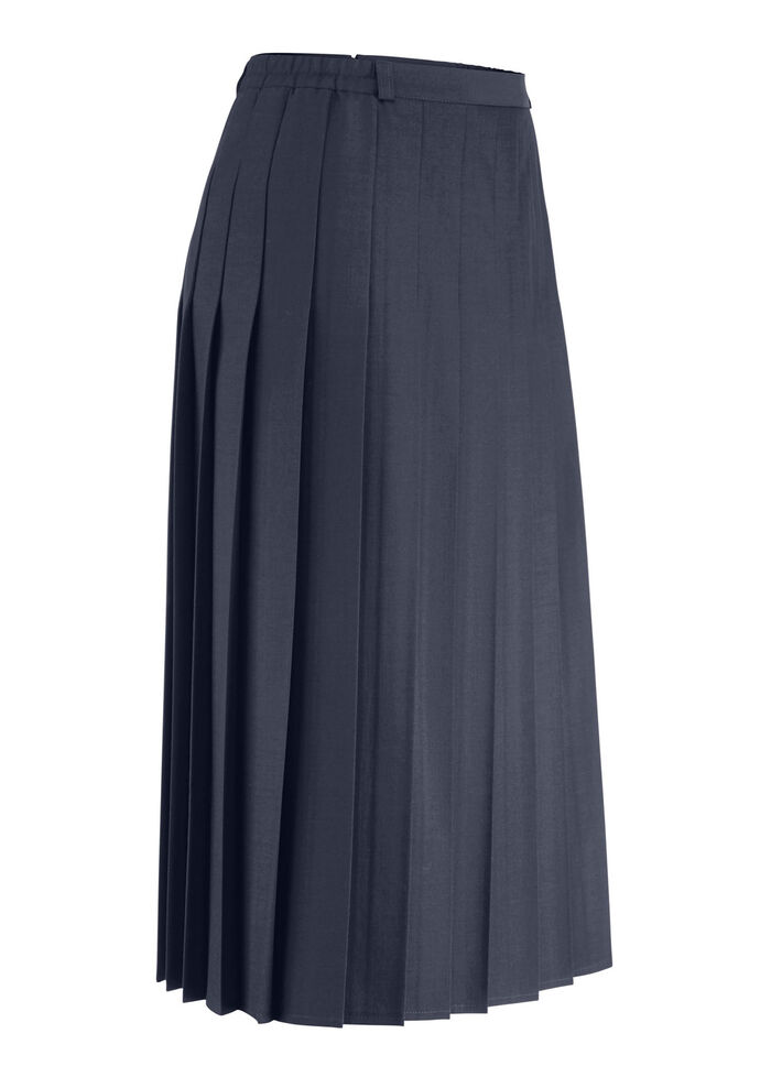 Rock mit figurgünstigen Rundumfalten MARINE