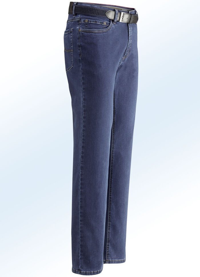 Superstretch-Jeans von «Suprax» in 4 Farben DUNKELBLAU