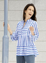 Tunika mit V-Ausschnitt 