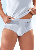 Pfeilring Dreierpack Slips aus Feinjersey, wei&szlig; 