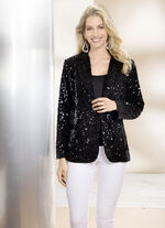 Blazer mit Pailletten 