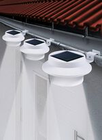 Dachrinnen-Lampe, 3er-Set 