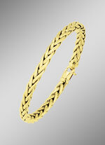 Klassisches, hochwertiges Zopfketten-Armband 
