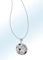 Anh&auml;nger mit echten Edelsteine 