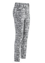 Jeans mit Camouflage-Dessinierung ANTHRAZIT-GRAU